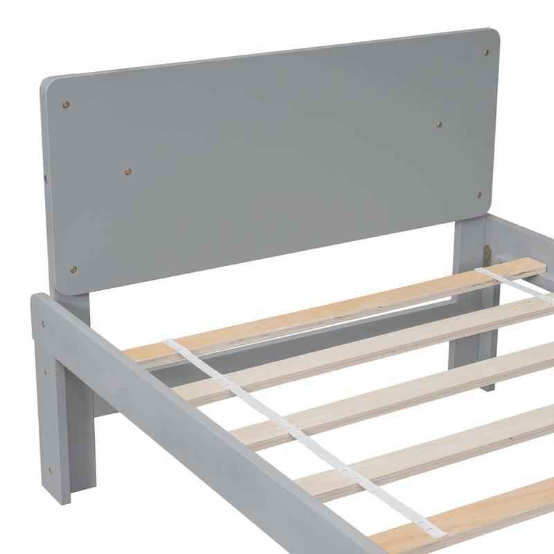 Twin Bed with Footboard Bench
