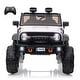 preview thumbnail 29 of 32, 24V Kids Ride-On Truck with Remote Control, 19.7" Seat Width 2-Seater Electric Toy White
