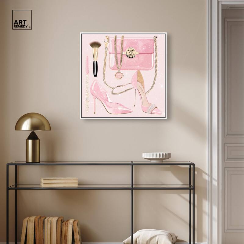 Her Favorite Choices Canvas by Art Remedy