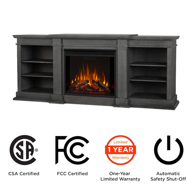 Fresno 72" Media Electric Fireplace by Real Flame