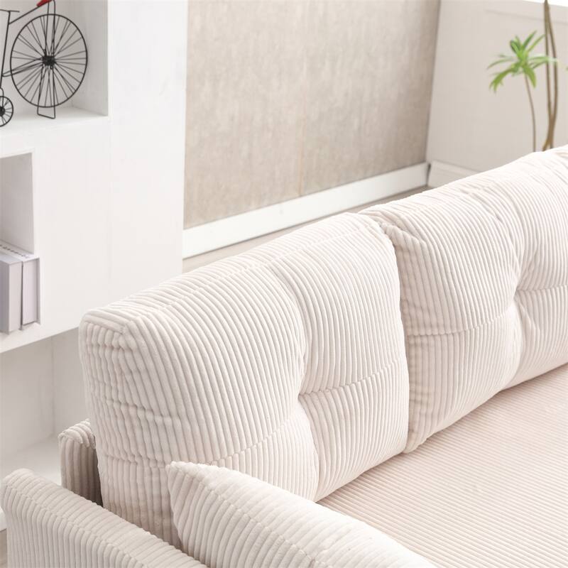 Modular Sectional Sofa L Shaped Modular Couch with Reversible Chaise