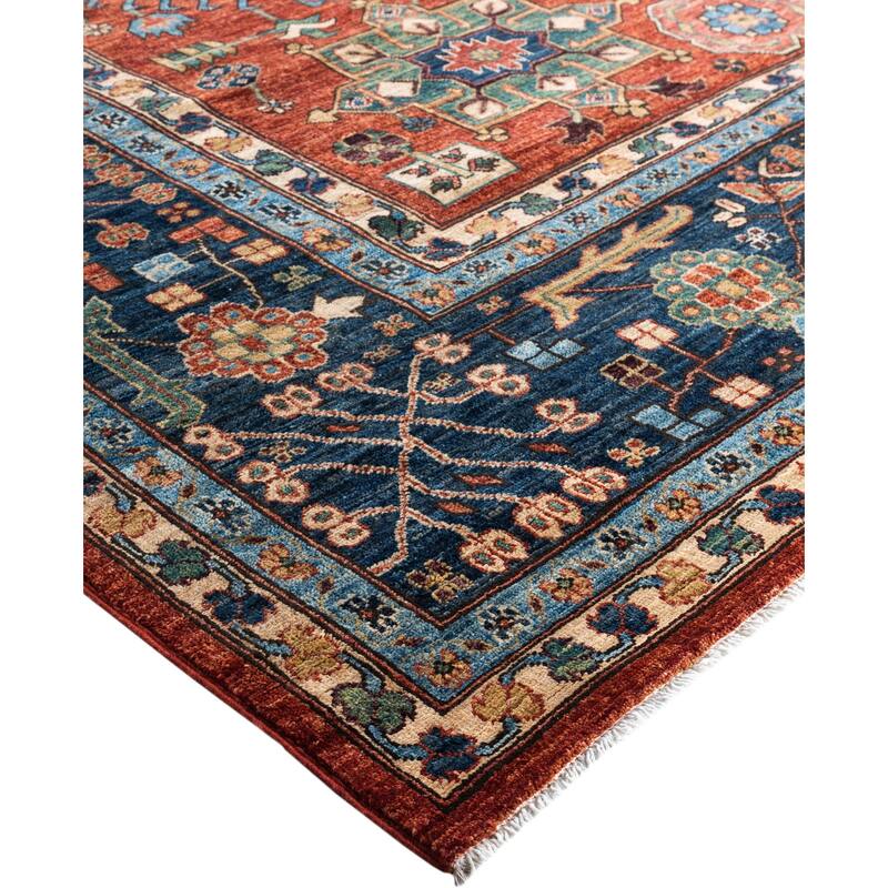 Serapi One-of-a-Kind Hand-Knotted Area Rug - Red - 10' 1" x 14' 2"