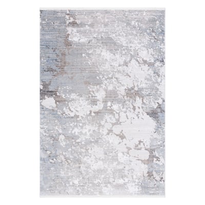 SAFAVIEH Platinum Ama Glam Abstract Rug - 8' x 10'