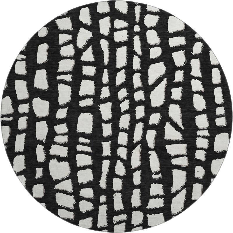 Premium Washable Super Soft Contemporary Cobble Mayfield Rug
