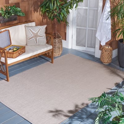 SAFAVIEH Beach House Guylene Indoor/ Outdoor Waterproof Patio Backyard Rug