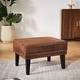 preview thumbnail 2 of 32, Christopher Knight Home - Aurelius Polyester Lounge Chair Set Ottoman Only - Brown+DarkBrown