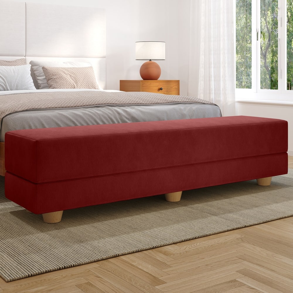 Jaxx Camden Convertible Bed Bench / Fold-Out Twin Guest Bed