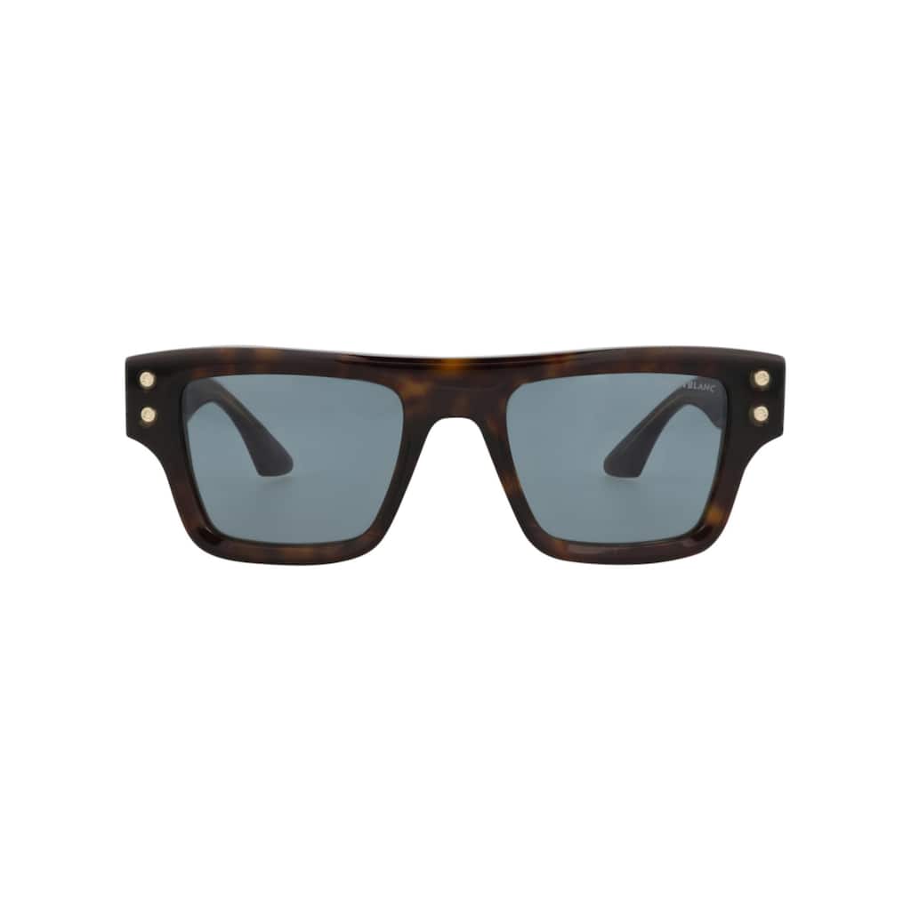 Montblanc Square-Frame Recycled Acetate Sunglasses