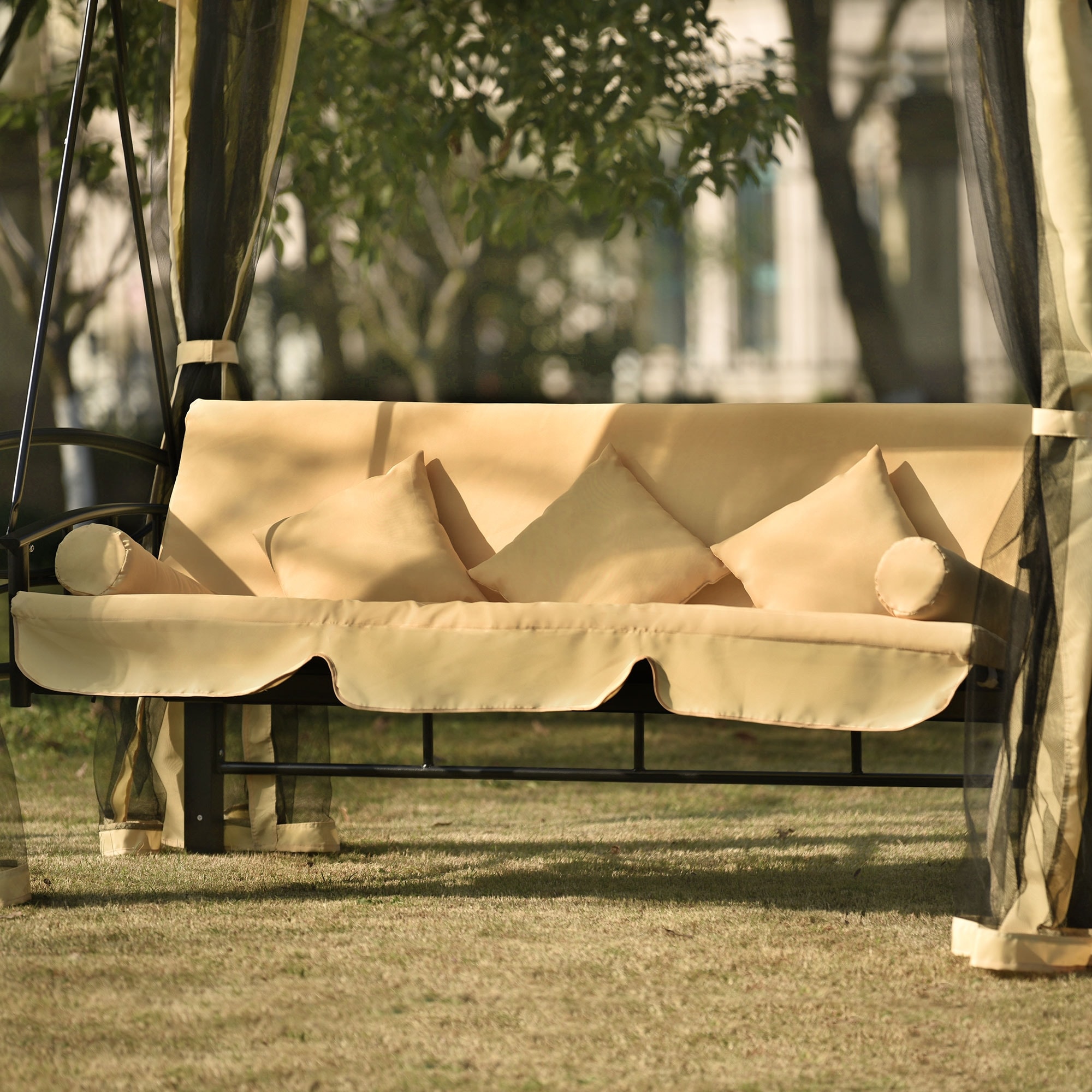 3 seater swing top seat cushions