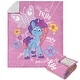 preview thumbnail 37 of 70, Hasbro My Little Pony Silk Touch Sherpa Throw Blanket 50" x 60" - True Misty