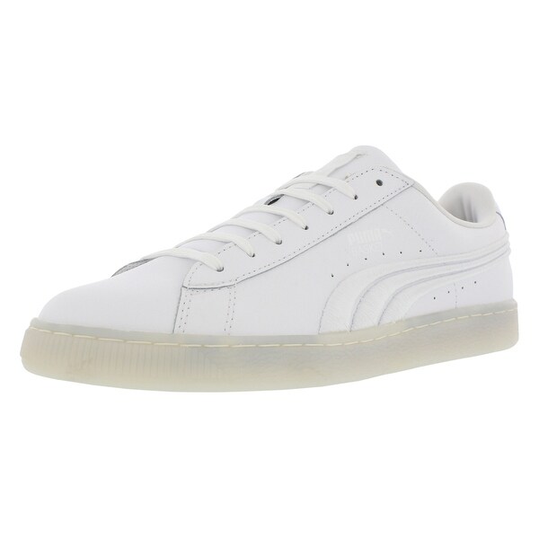 men's puma basket classic badge iced casual shoes