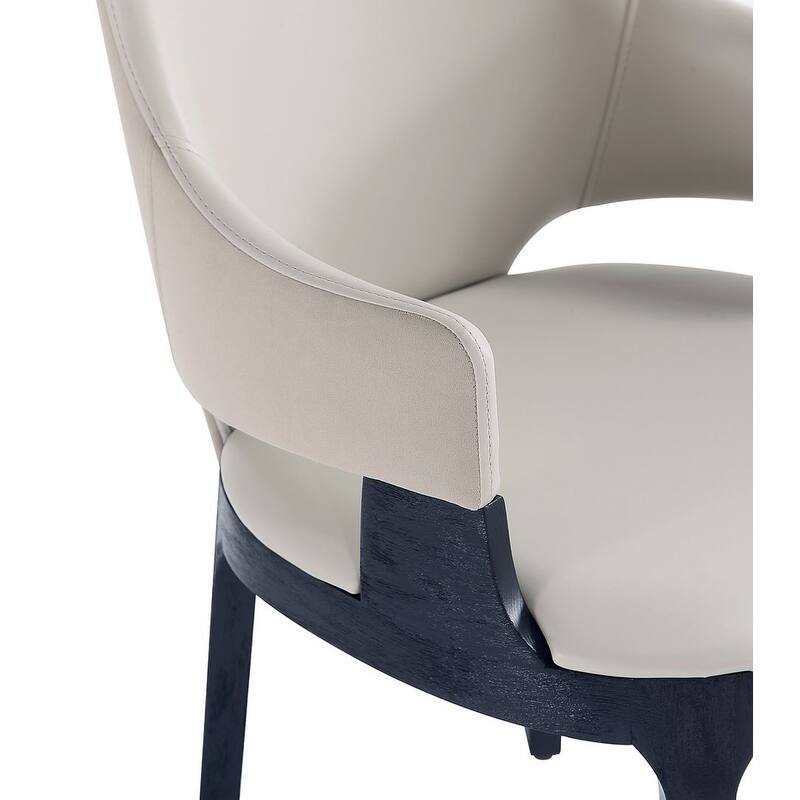 Manhattan Comfort Kara Modern Velvet Upholstered Dining Chair Set