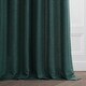 preview thumbnail 27 of 101, Exclusive Fabrics Italian Faux Linen Curtain (1 Panel)