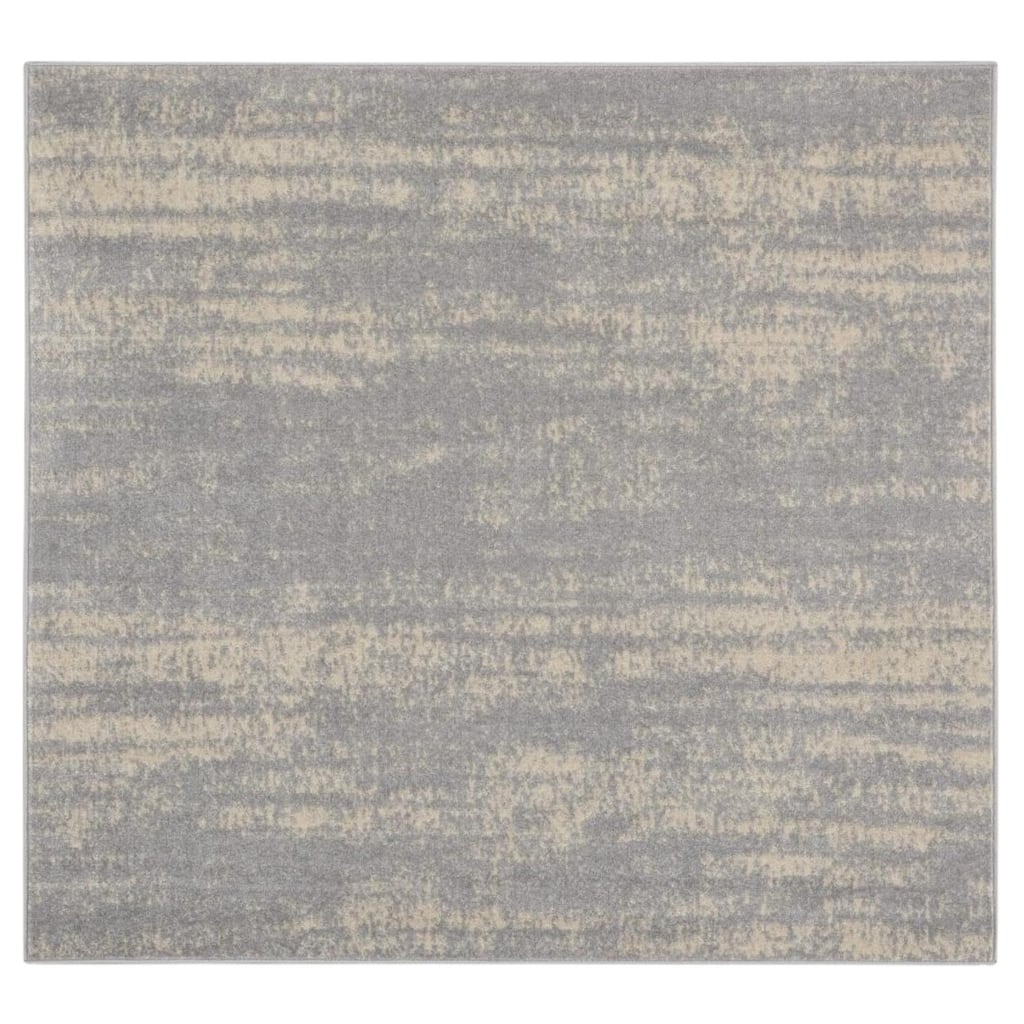 HomeRoots Abstract Contemporary Square Outdoor Rug - 5' Square
