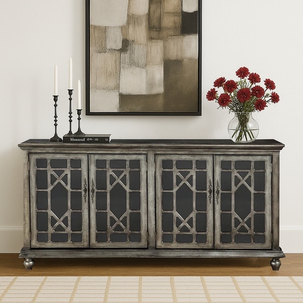 Hillsdale Beckett Wood Four Door Credenza - Bed Bath & Beyond