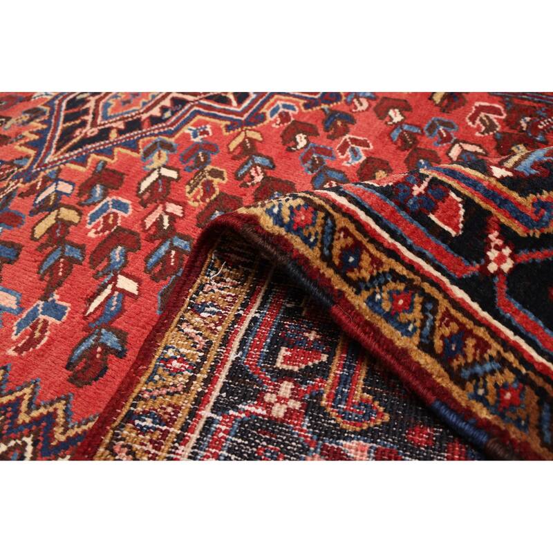 ECARPETGALLERY Hand-knotted Sarabi Red Wool Rug - 8'10 x 10'11