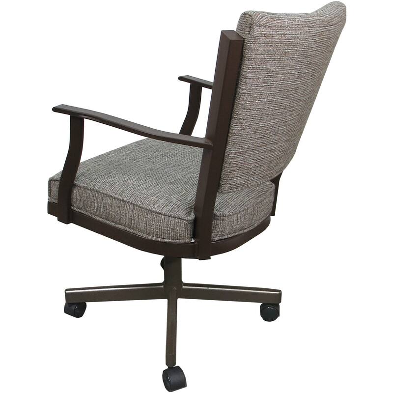 Montana Swivel Metal Dining Caster Chair on Reading Base