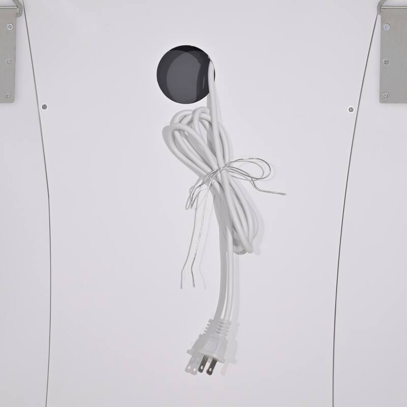 Asymmetrical Lighted Floor Mirror Full Length Mirror