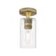 Option Brushed Brass / Clear