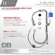 preview thumbnail 24 of 54, STYLISH Latina Single Handle Pull Down Kitchen Faucet