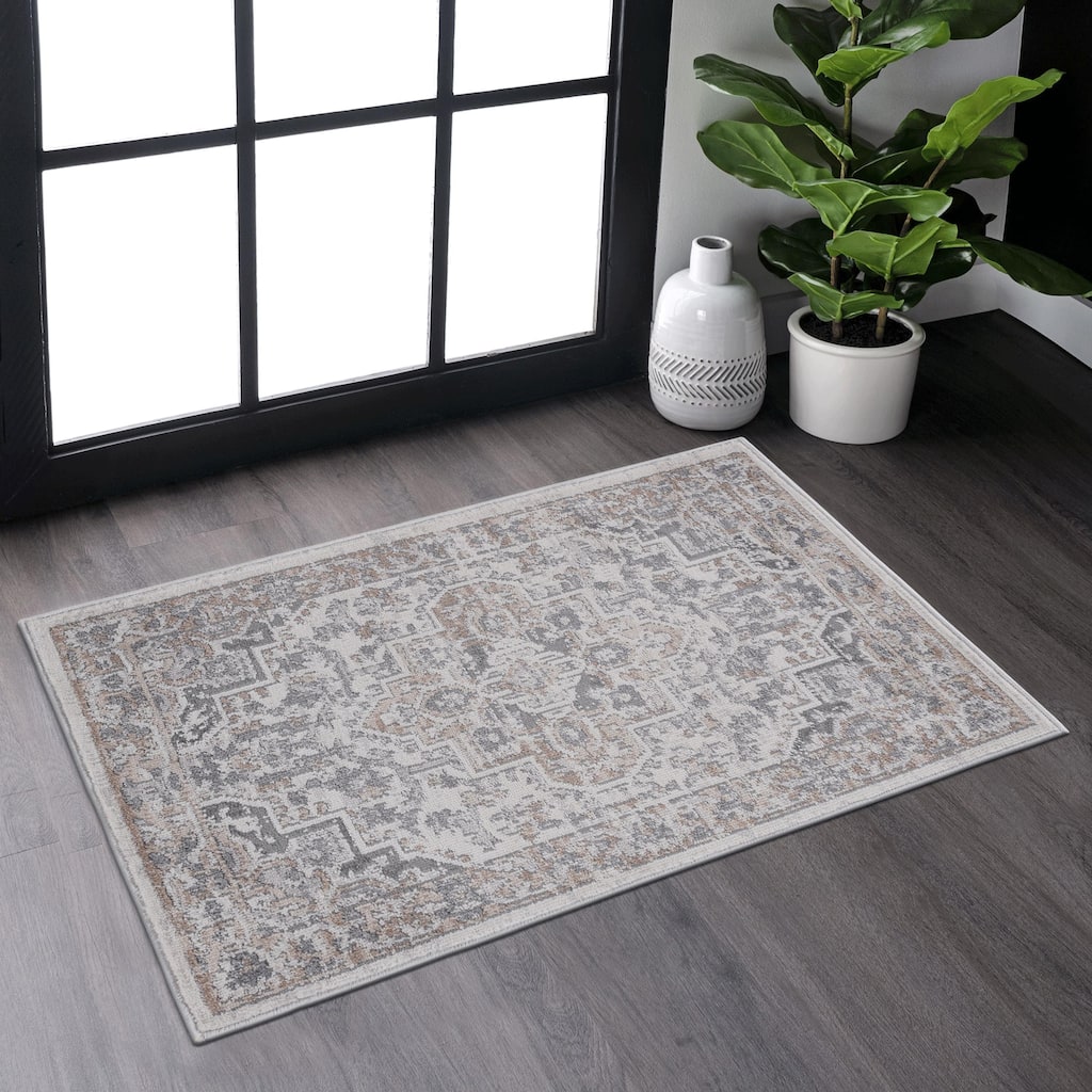 Abstract Area Rug - 2' x 3'