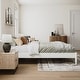 preview thumbnail 64 of 197, AFI Pasadena Basic Platform Bed Frame