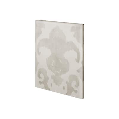 Shadow Ikat II Canvas Art Print