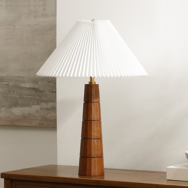 SAFAVIEH Isla 27-inch Resin Table Lamp (LED Bulb Included) - 18"W x 18"D x 27"H