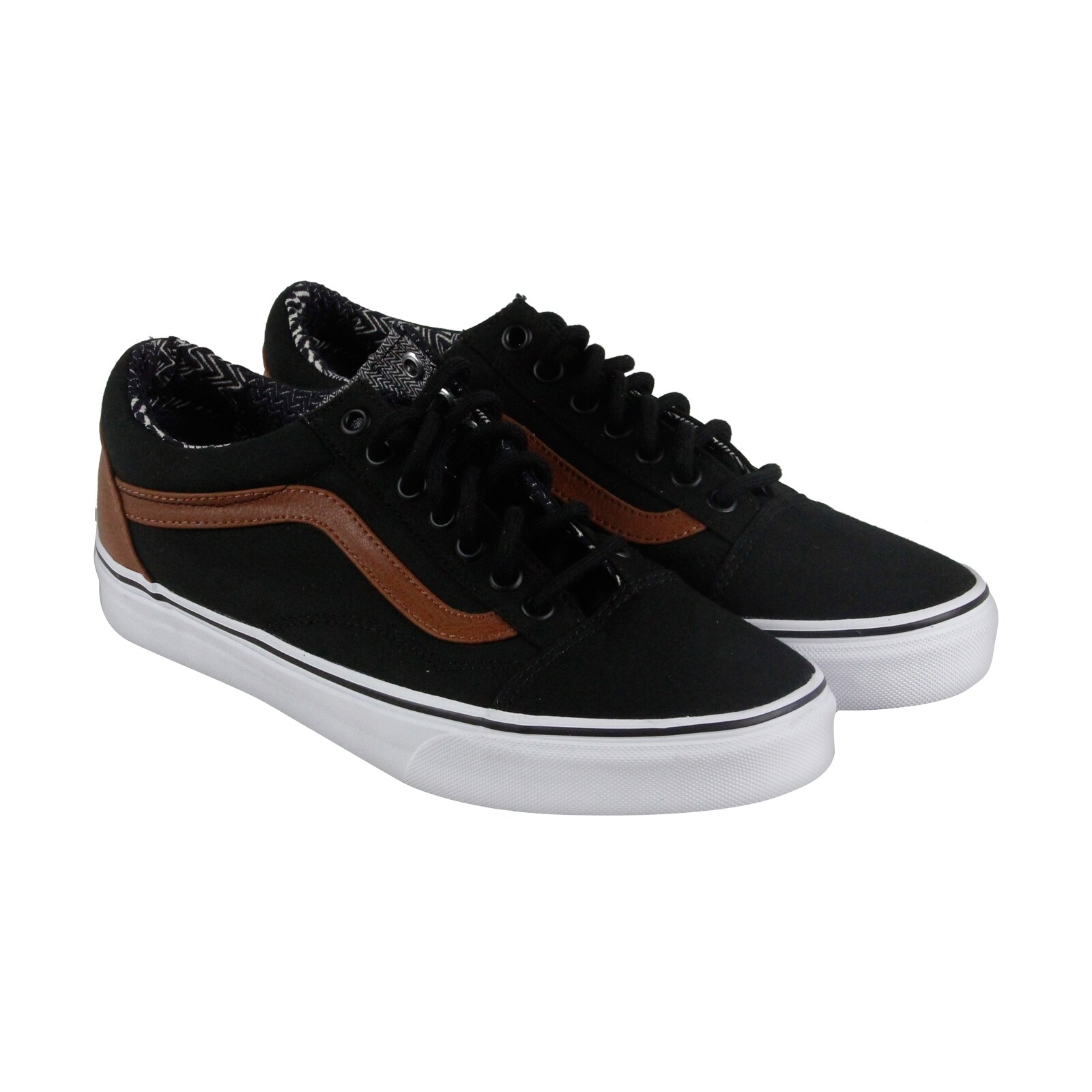 vans old skool all black suede