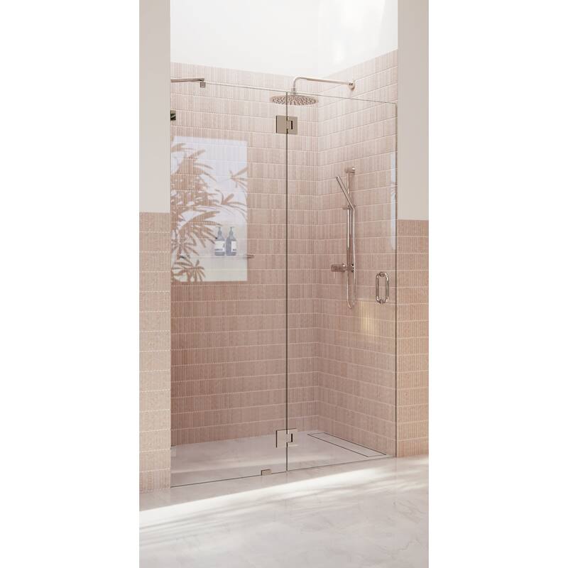Glass Warehouse GW-GH-45 Halo 78" High x 45" Wide Hinged Frameless