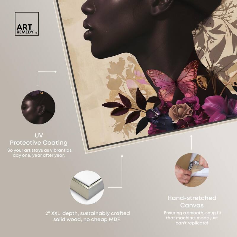 Butterfly Passion Canvas by Art Remedy