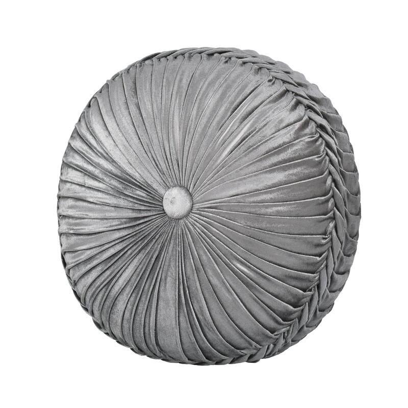 J. Queen New York Annabelle Tufted Round Decorative Throw Pillow