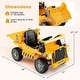 preview thumbnail 5 of 16, Costway Kids Ride-On Dump Truck with Wireless Connection Music LED - See Details