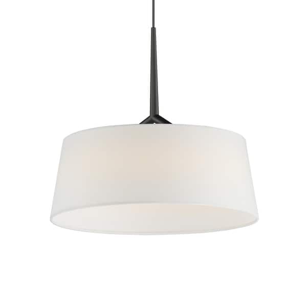 slide 2 of 4, Maxim 10334 Paramount 16" Wide Pendant Black