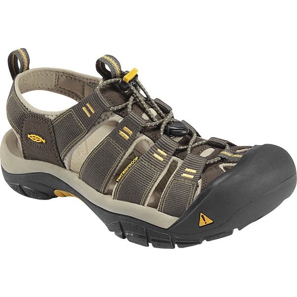 Keen Newport H2 Men Sandal,Water Shoe, Raven/Aluminum