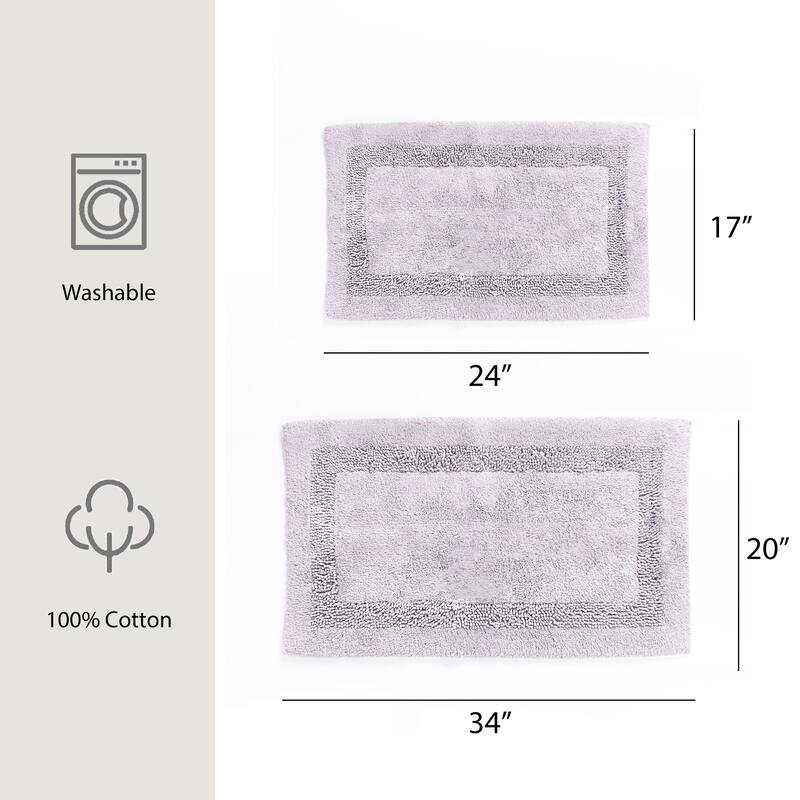 French Connection Vicky Chenille 100 Percent Cotton Bath Mat On Sale