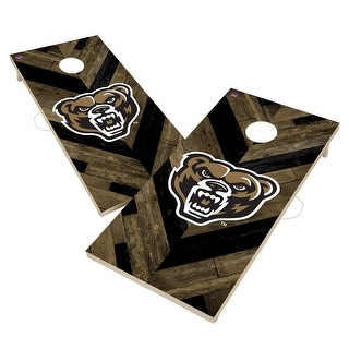 Oakland University Golden Grizzlies Cornhole Board Set