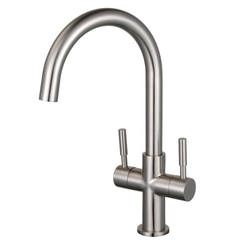 Kingston Brass Concord Two-Handle Vessel Sink Faucet - Brushed Nickel