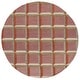 preview thumbnail 7 of 22, SAFAVIEH Handmade Genre Helouisa Mid-Century Modern Wool Rug 3' Round - Pink/Beige - Round