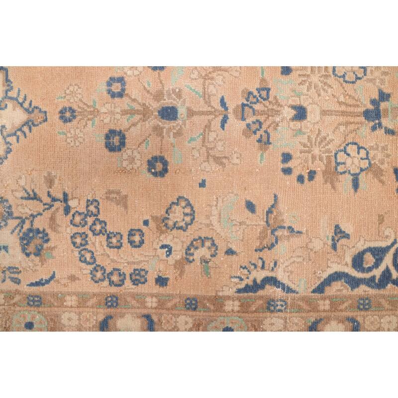 ECARPETGALLERY Hand-knotted Antalya Vintage Copper Wool Rug - 2'6 x 12'0