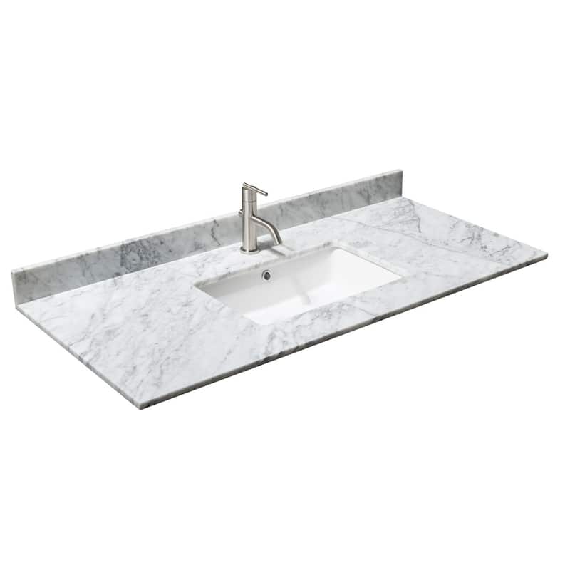 Wyndham Collection Daria 48" Free Standing Single Vanity Set with MDF