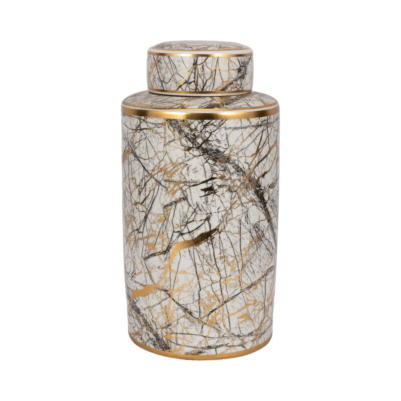 Ceramic Modern Decorative Jar with Lid