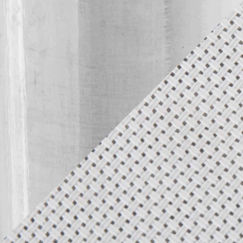 Lumisource Mirage Ale Adjustable Bar Stool in Chrome and Silver Mesh - 18"Lx16"Wx26.25-35"H