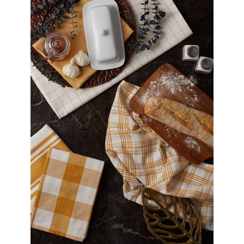 DII Asst Vintage Everyday Dishtowel (Set of 5)