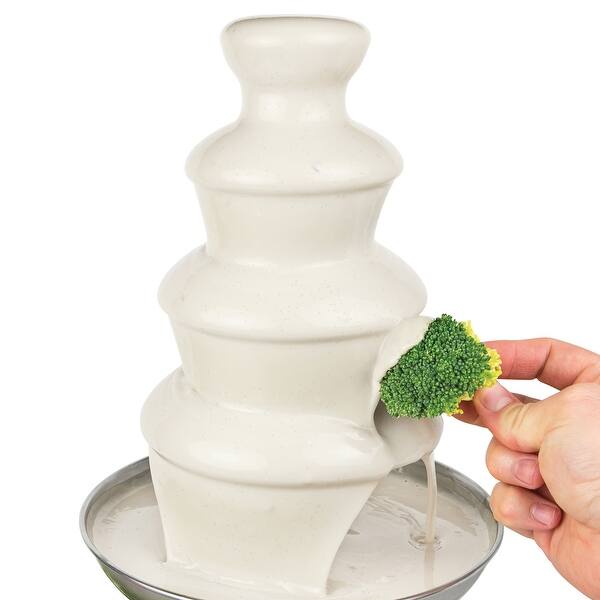 Nostalgia CLCF4AQ Classic Retro 4Tier 2Pound Chocolate Fondue Fountain Bed Bath & Beyond