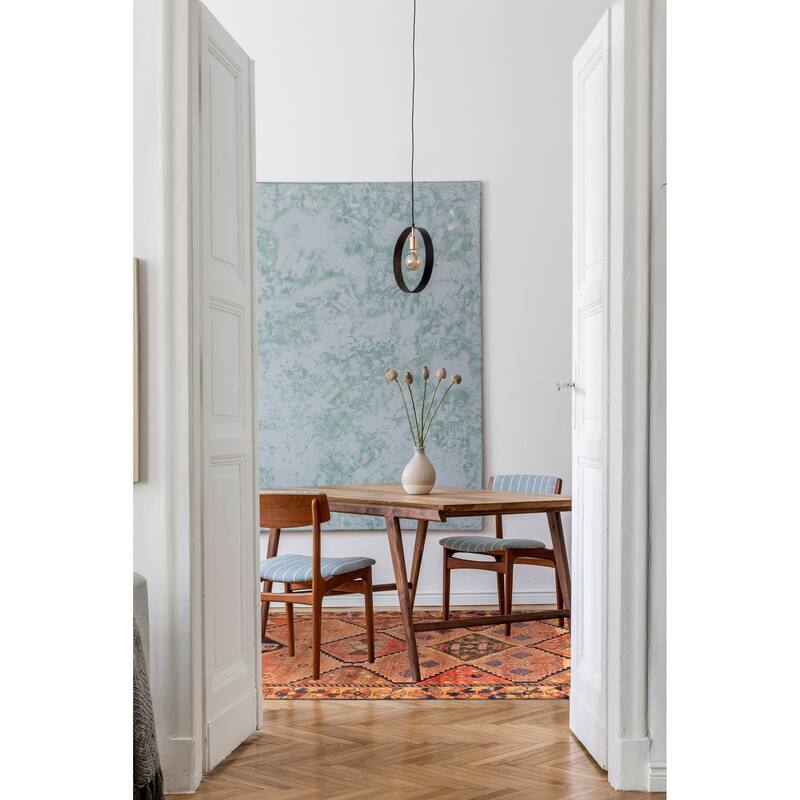 ECARPETGALLERY Hand-knotted Antalya Vintage Copper Wool Rug - 4'2 x 8'0