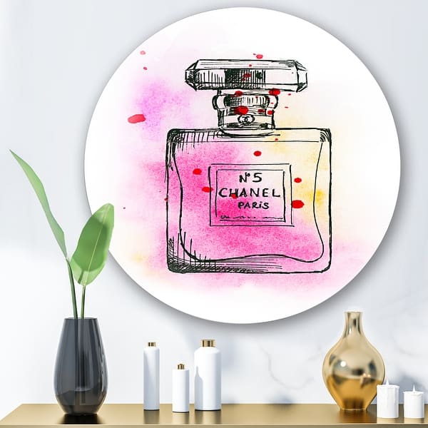  DesignQ Perfume Chanel Five V French Country Canvas Wall Art :  Everything Else
