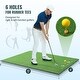 preview thumbnail 13 of 26, Golf Hitting Mat, Artificial Turf Golf Hitting Mat, Thickened Golf Hitting Training Aids, Golf Practice Hitting Mat