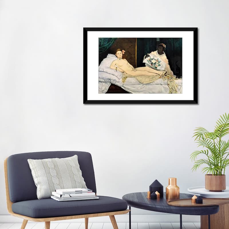 iCanvas "Olympia, 1863" by Edouard Manet