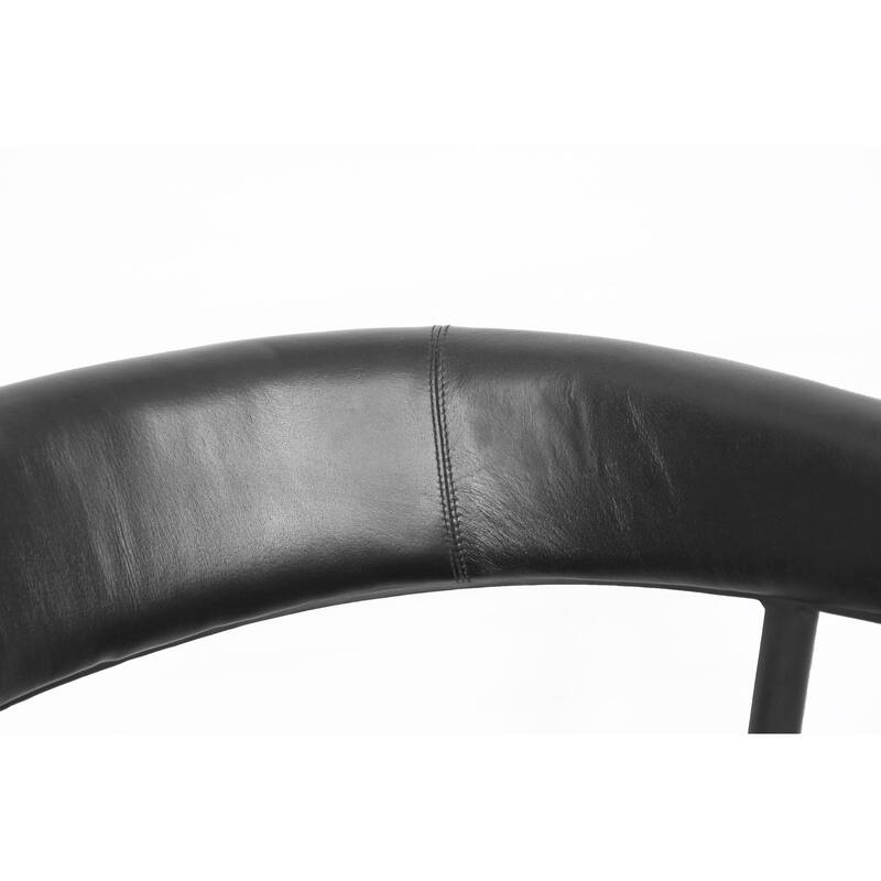 Classic Home Preston 26" Leather Counter Stool